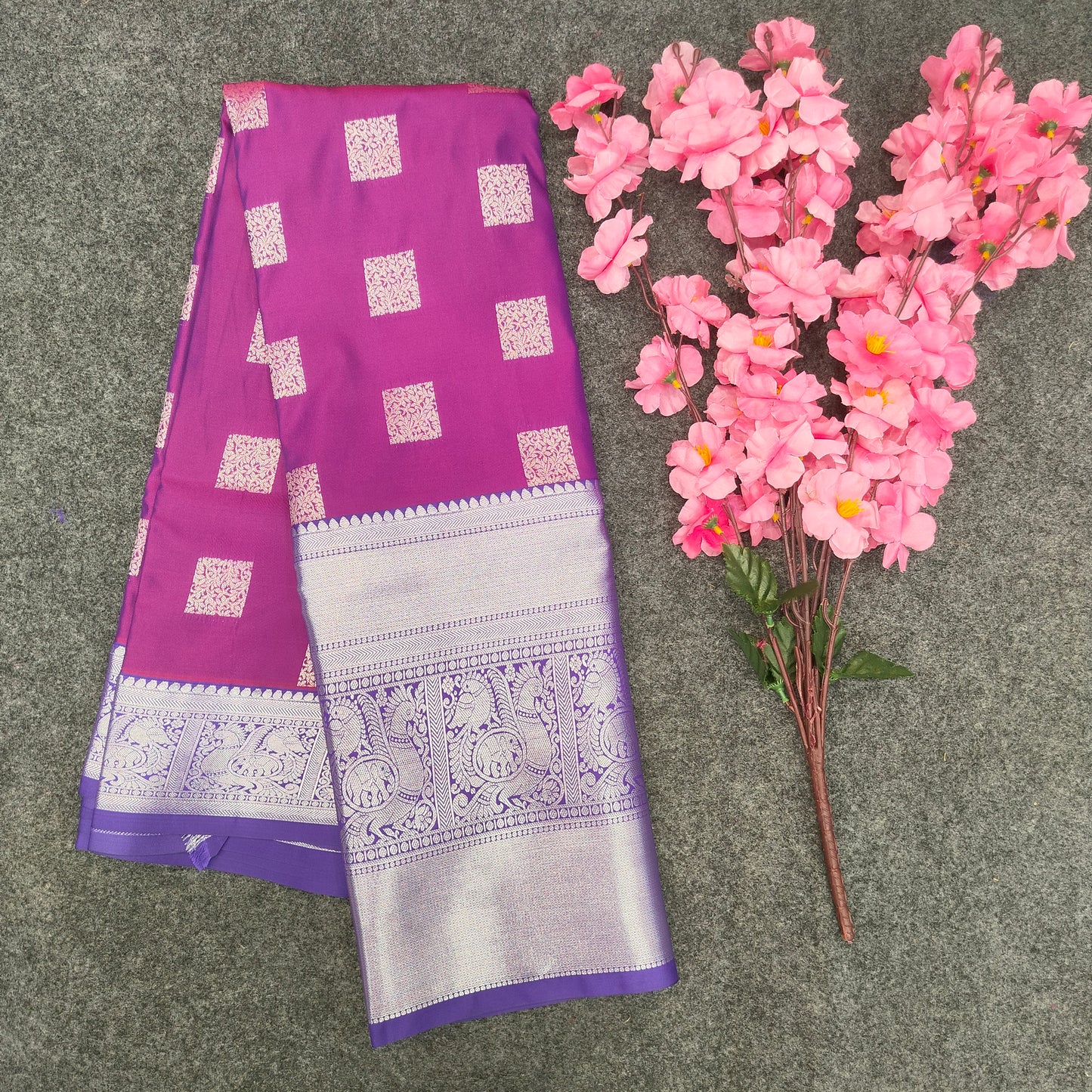 Venkatagiri Pattu mix Butta sarees