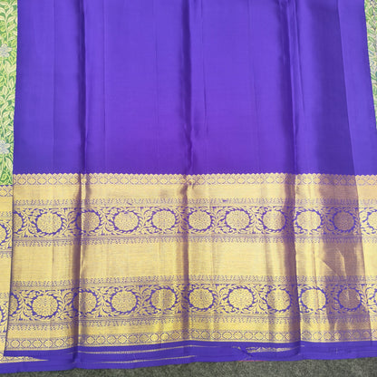 Kanchi Pattu Bridal Pure Zari Saree