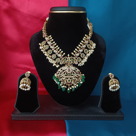 Beautiful Guttapusalu Short Necklace
