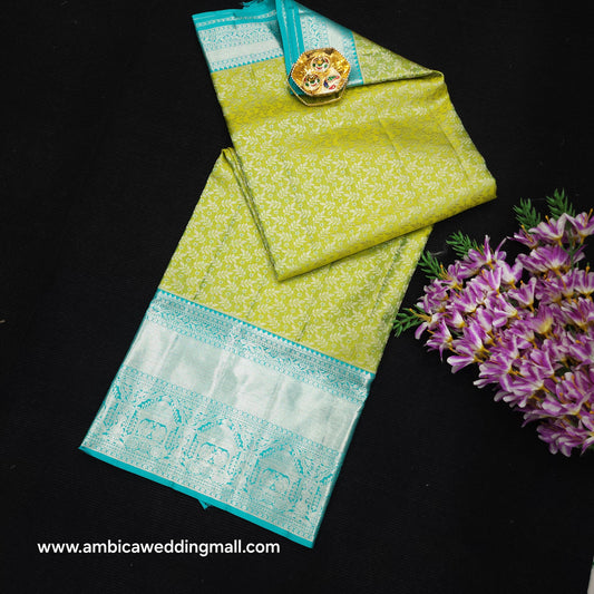 Pure Resham Bridal Kanchi Pattu Handloom Saree