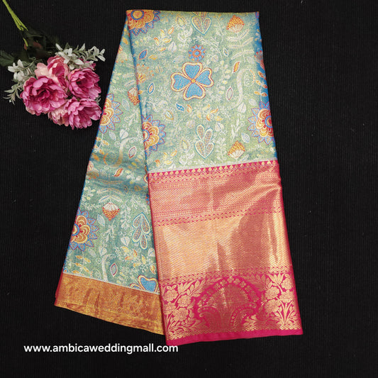 Kanchi Pattu Mix Lehengas [Free Size]