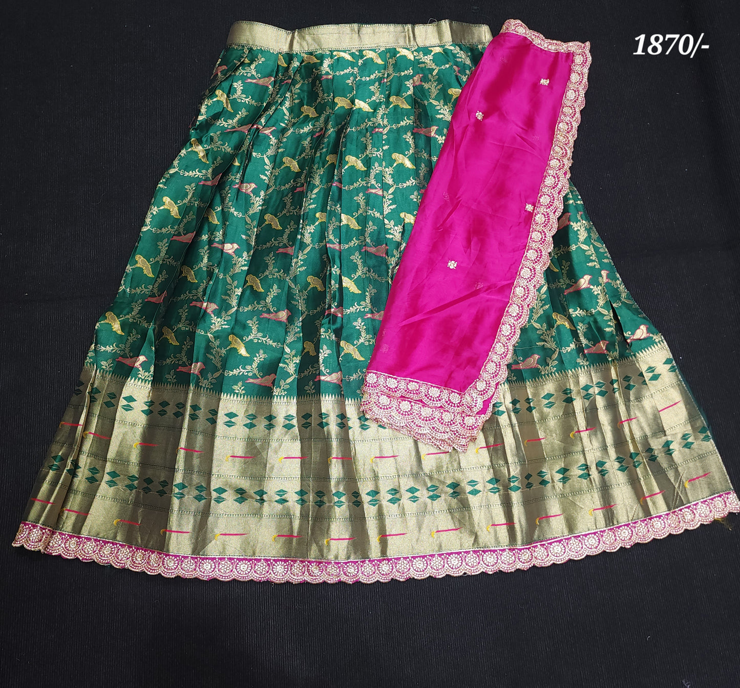 Banaras Fancy Half Saree