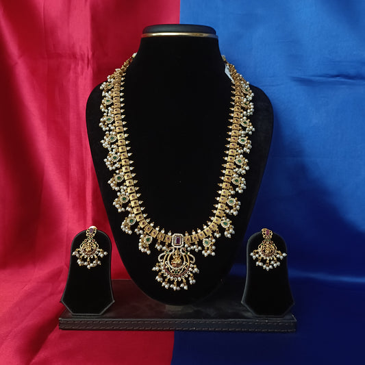 Beautiful Nakshi Long Necklace
