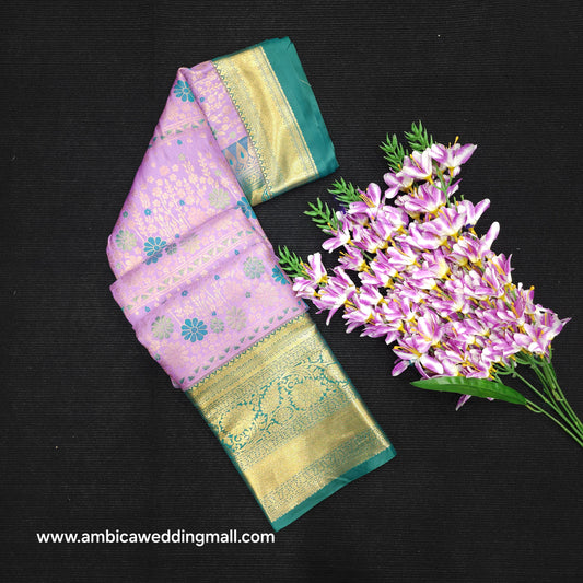 2 Gram gold zari semi kanchi pattu sarees ✨️