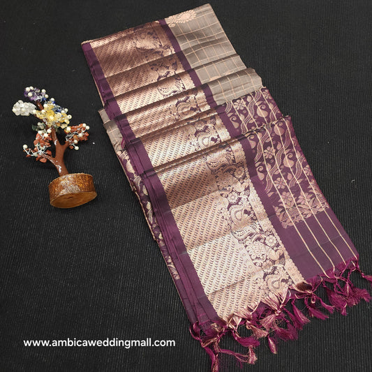 Kanchi Pattu Handloom Butta sarees ✨️
