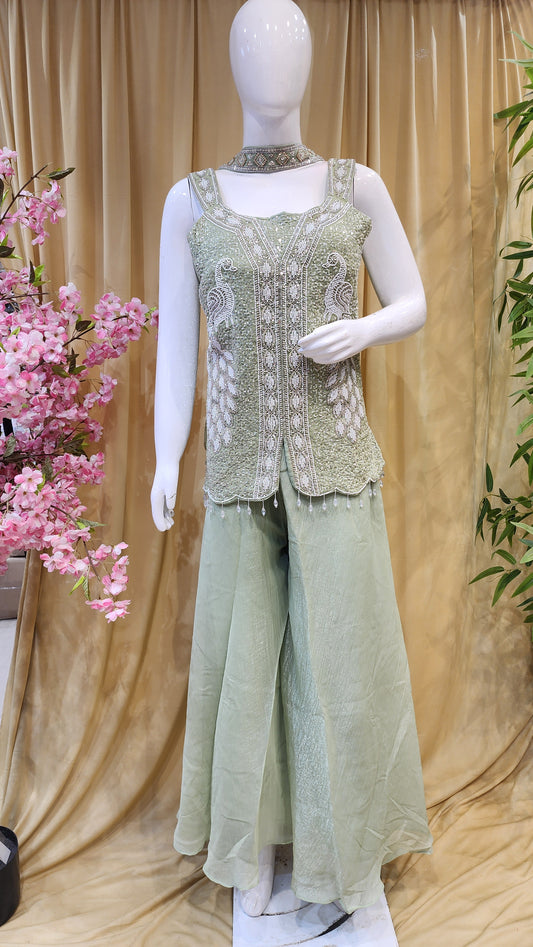 Fancy Sharara Dress [L Size]