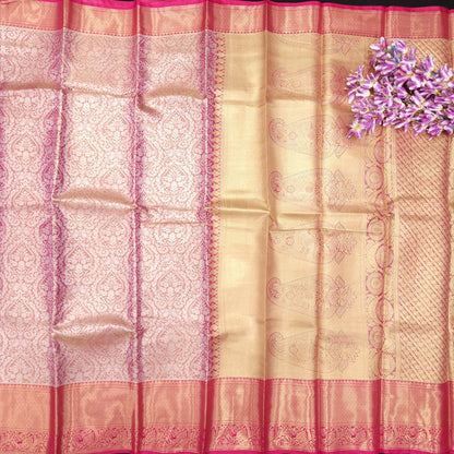 1 Gram Gold zari semi kanchi pattu saree✨️