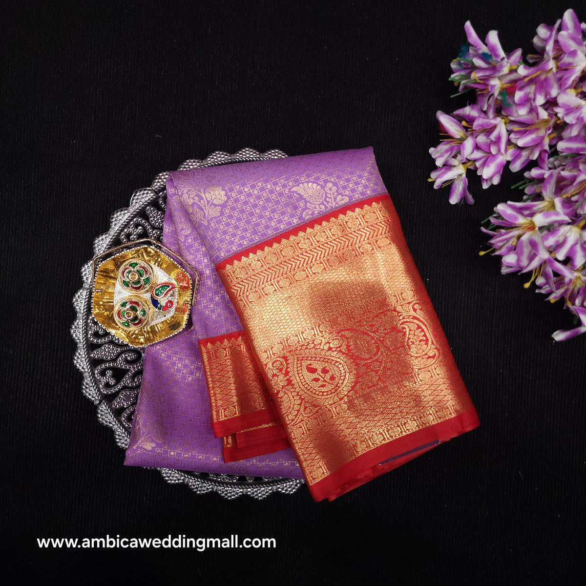 Vintage Checks Kanchi Pattu Trending Saree