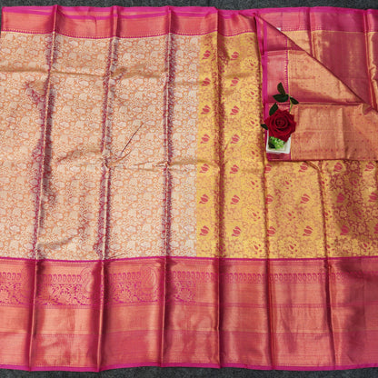 1 Gram Gold Zari mix pattu sarees 😍