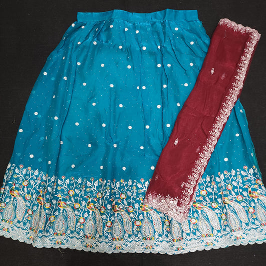 Banaras Fancy Half Saree