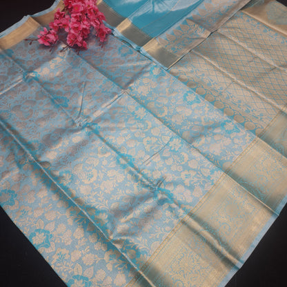 ✨️Semi Kanchi Pattu Pastel Sarees💫