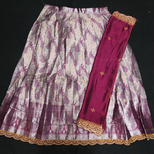 Banaras Fancy Half Saree