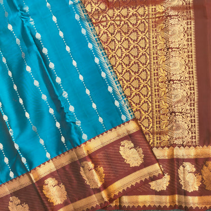 Kanchi Pattu Handloom Butta Sarees