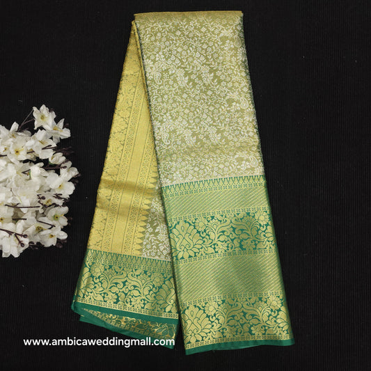✨️Kanchi pattu semi one gram gold saree✨️