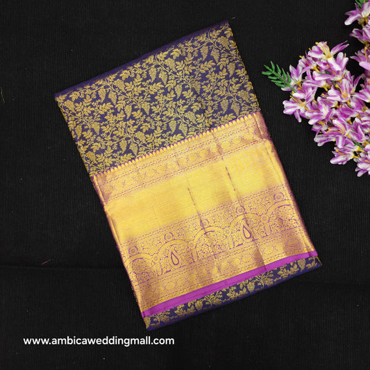 Bridal Resham Pure Handloom Kanchi Sarees
