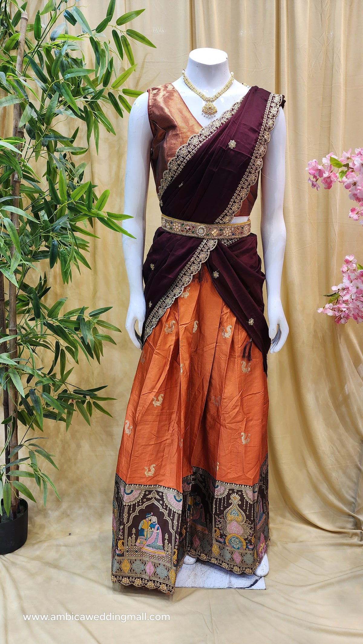Free Size, Half Saree Collection ✨