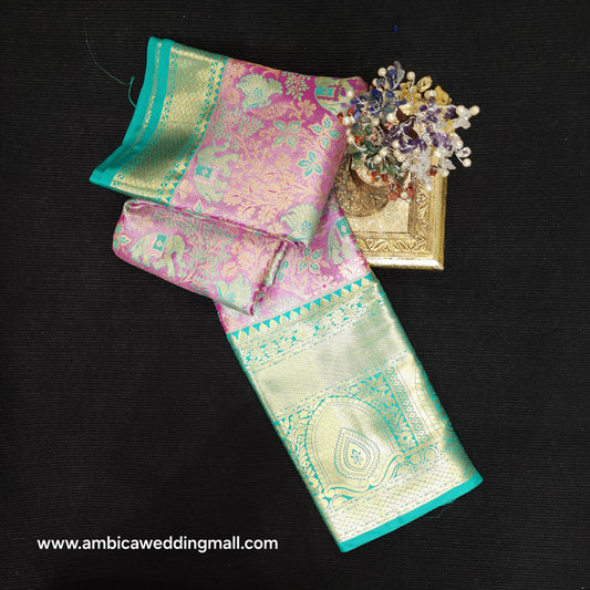 2 Gram gold zari semi kanchi pattu sarees ✨️