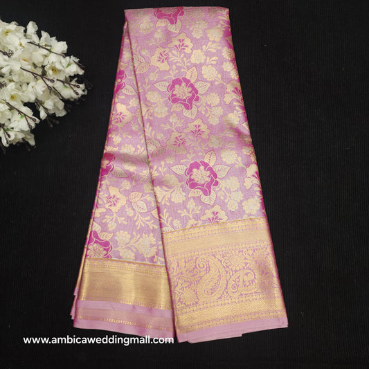 ✨️Semi Kanchi Pattu Pastel Sarees💫