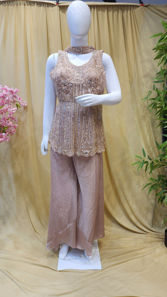 Fancy Sharara Dress