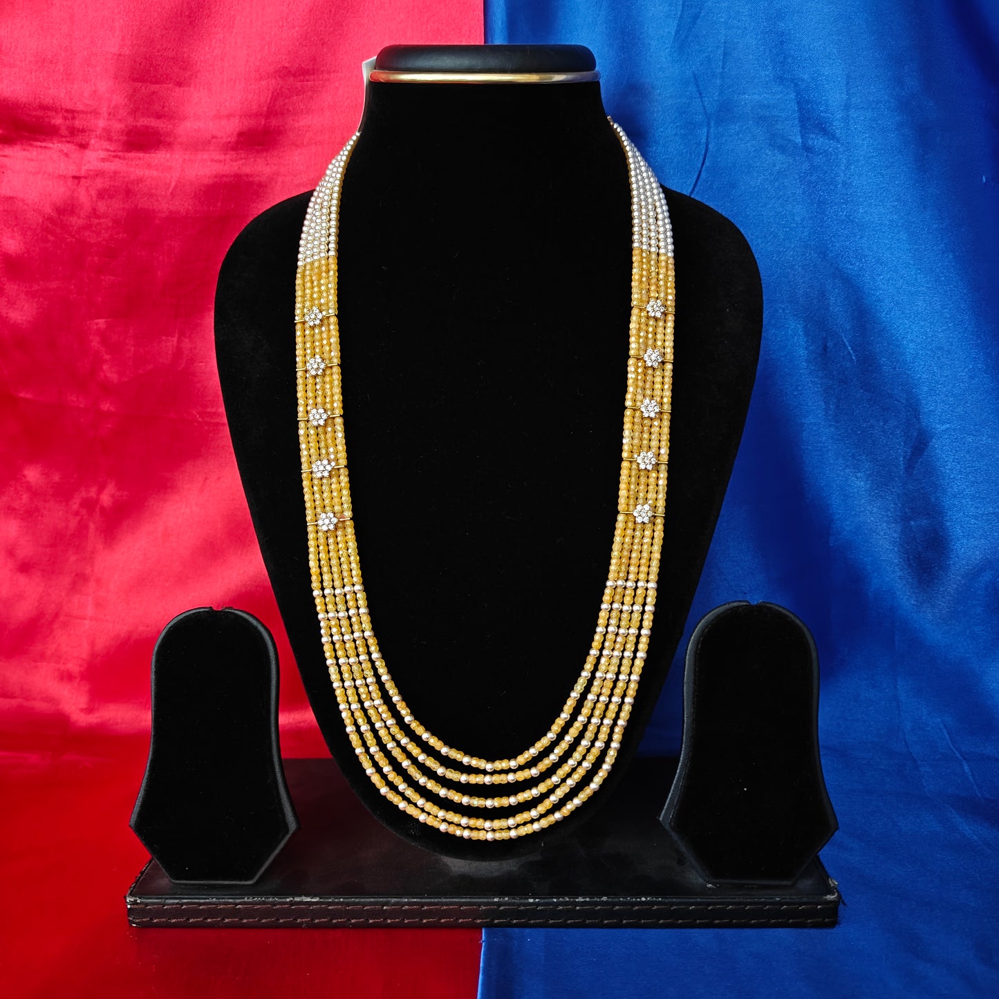 Beautiful Yellow Coloured Honex Necklace