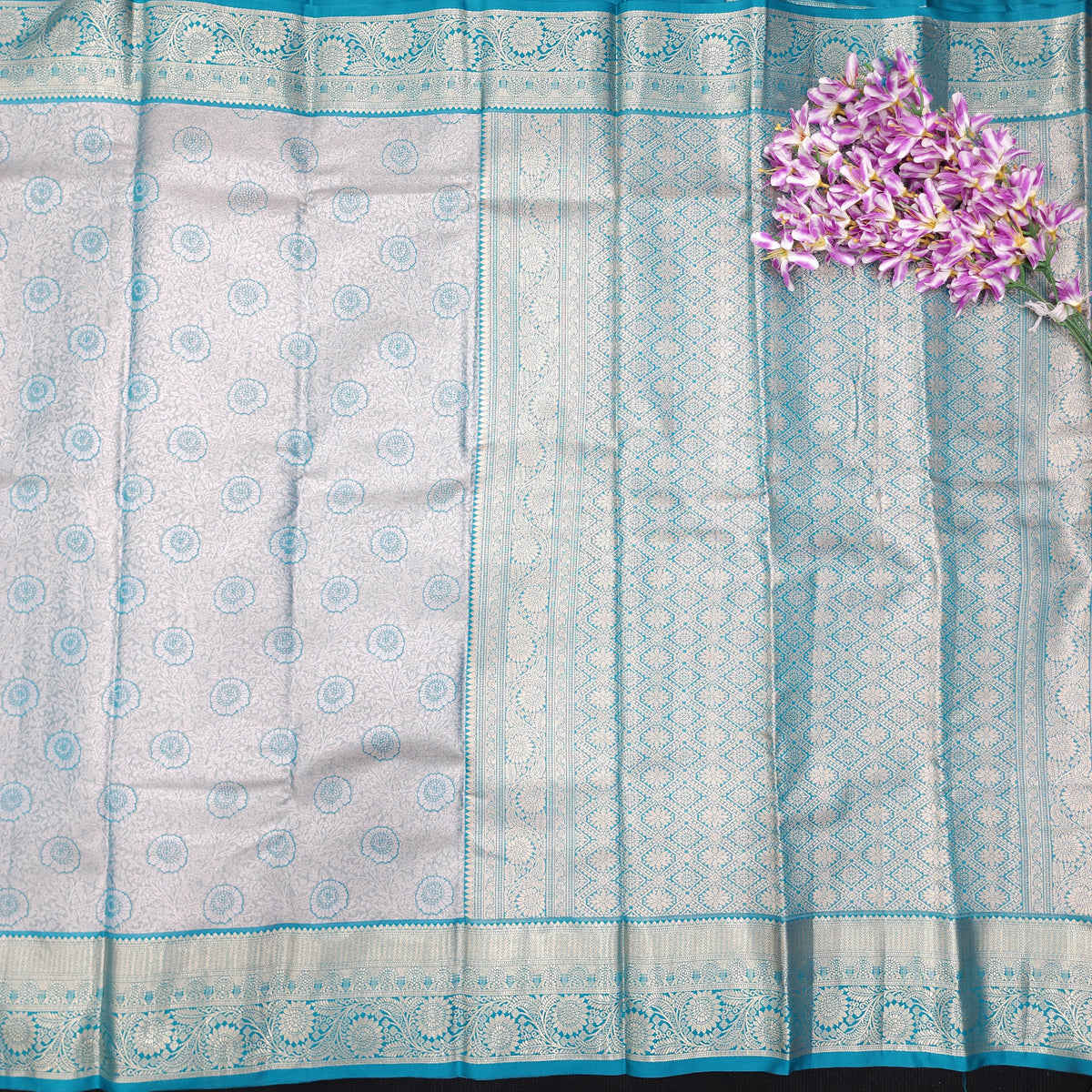 1 Gram Gold zari Tissue pattu saree✨️