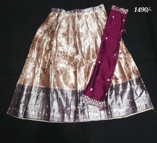 Banaras Fancy Half Saree