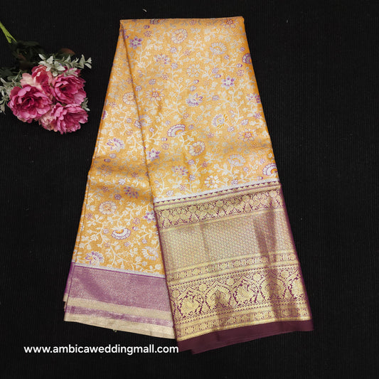 Kanchi Pattu Mix Lehengas [Free Size]