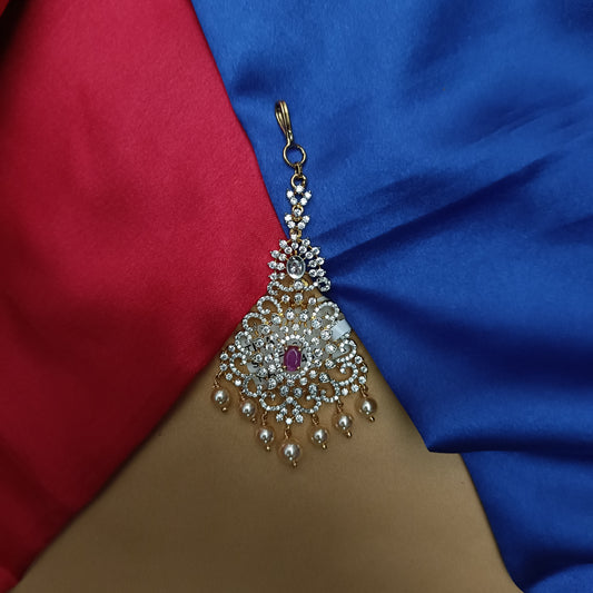Beautiful GJ Tika In Ruby Stone