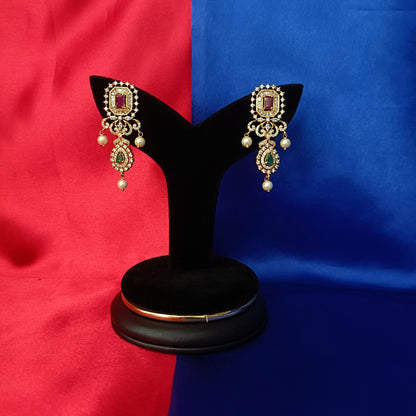 Beautiful CZ Choker In Multi Colour Stone