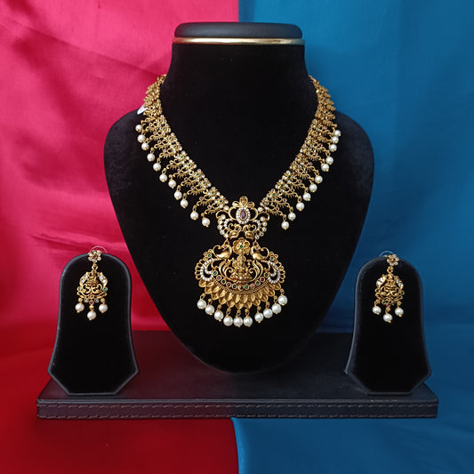 Beautiful Nakshi Short Necklace