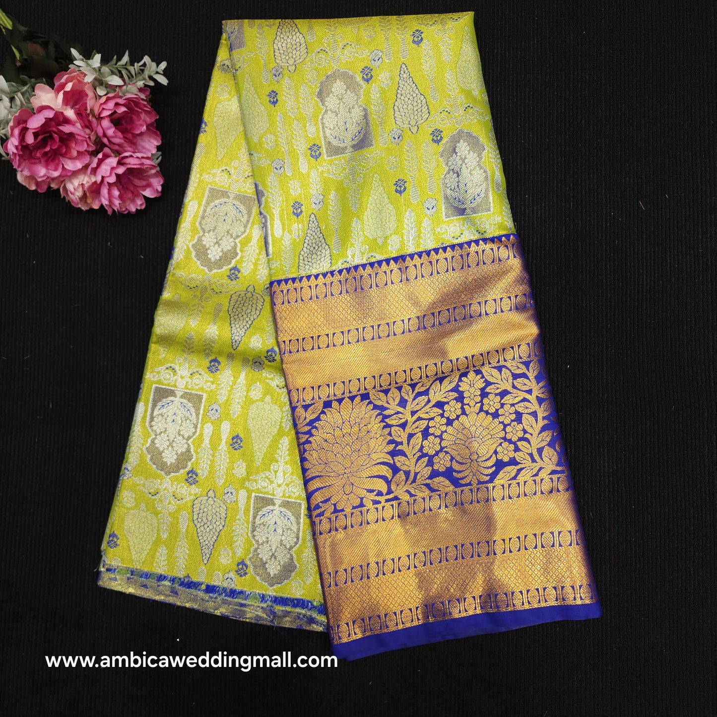 Kanchi Pattu Mix Lehengas [Free Size]