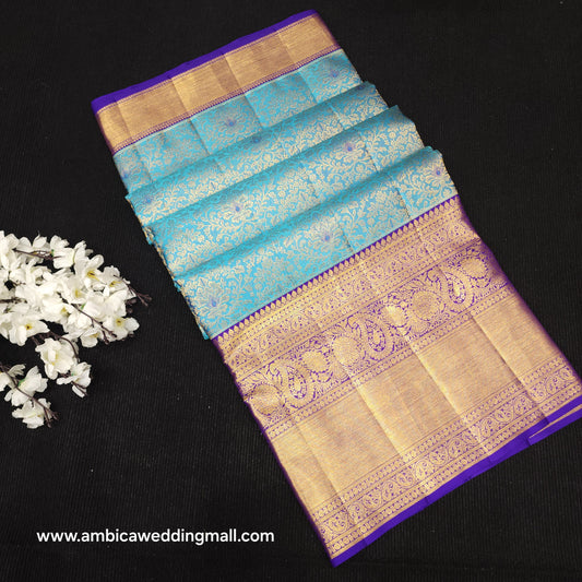 Pure Resham Bridal Kanchi Pattu Handloom Saree
