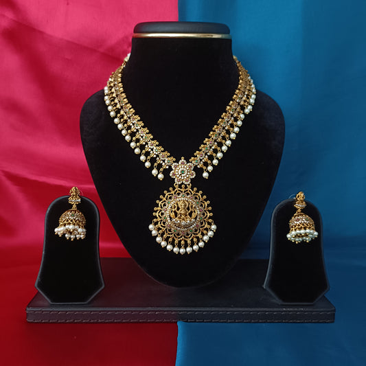 Beautiful Nakshi Short Necklace