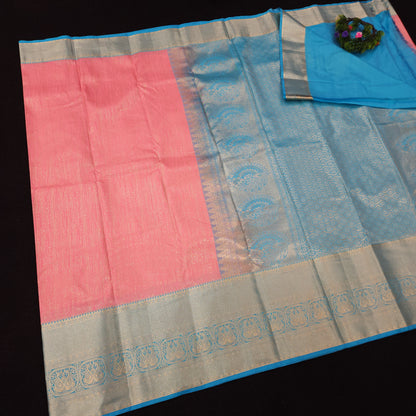 Resham Mix Kanchi Pattu checks Sarees