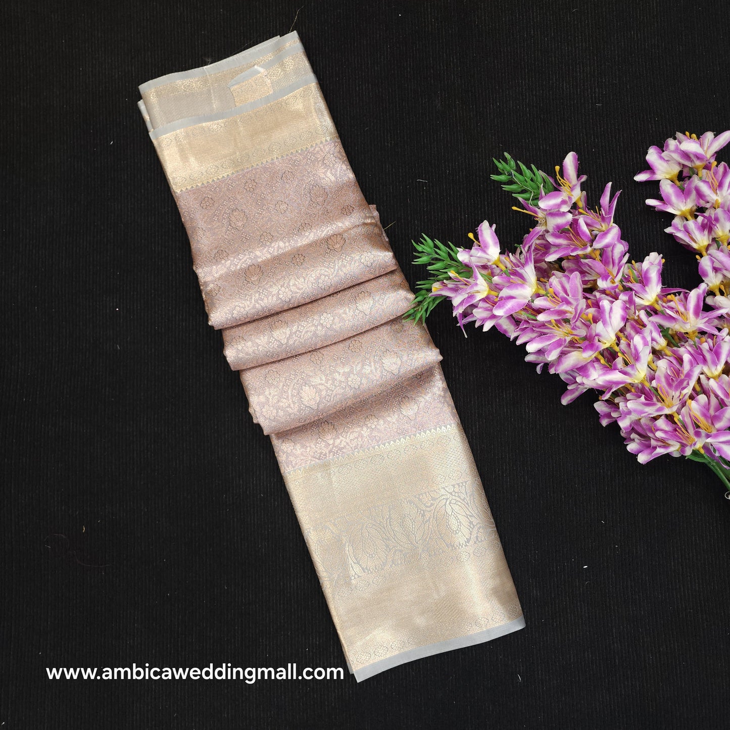 Semi Kanchi Pattu Pastel Saree