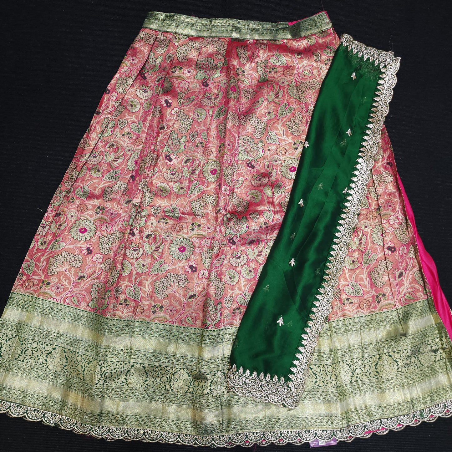 Banaras Fancy Half Saree