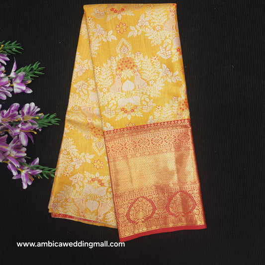 Buy Stunning Kanchi pattu mix Lehenga [5 To 8 Years]
