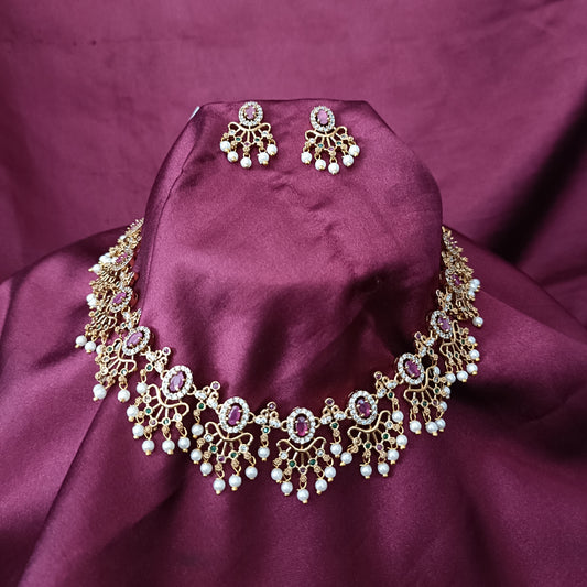 Beautiful Ruby Mini Necklace