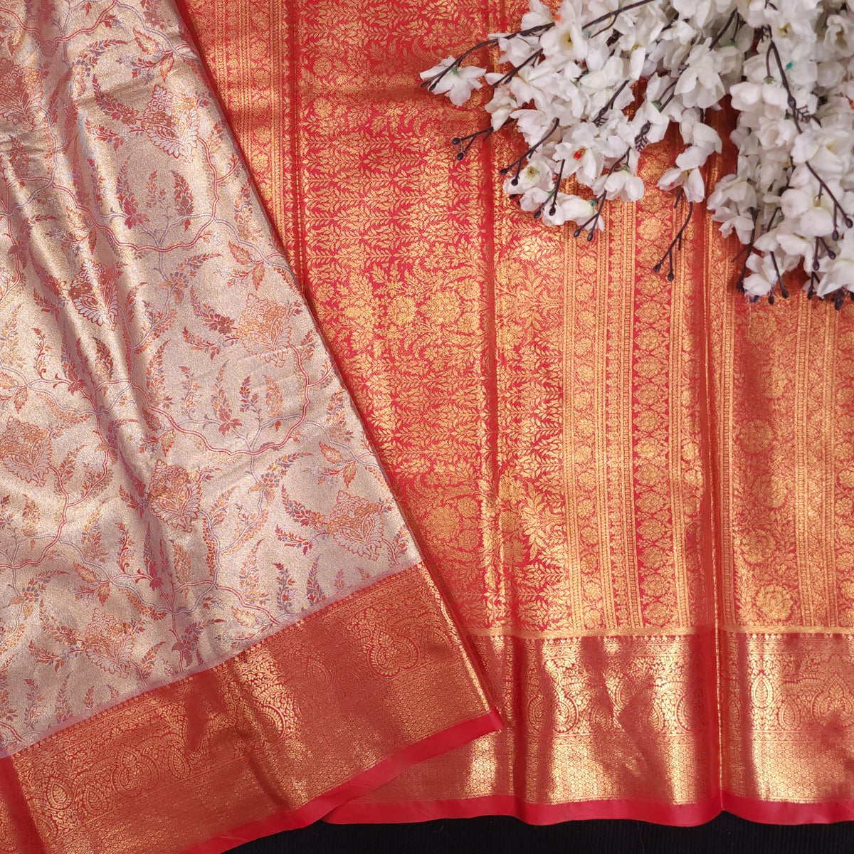 2 Gram Gold Semi Kanchi Pattu Saree