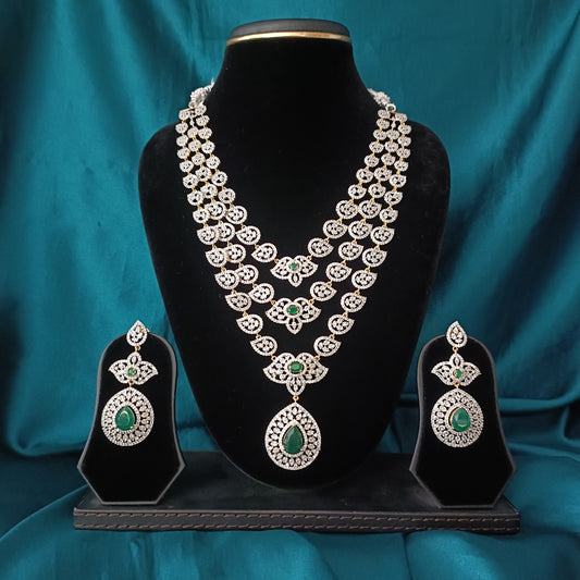 Beautiful GJ Layered Necklace - Ambica Wedding Mall