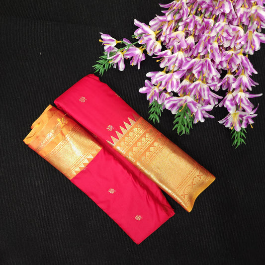 Gadwal semi Pattu Saree