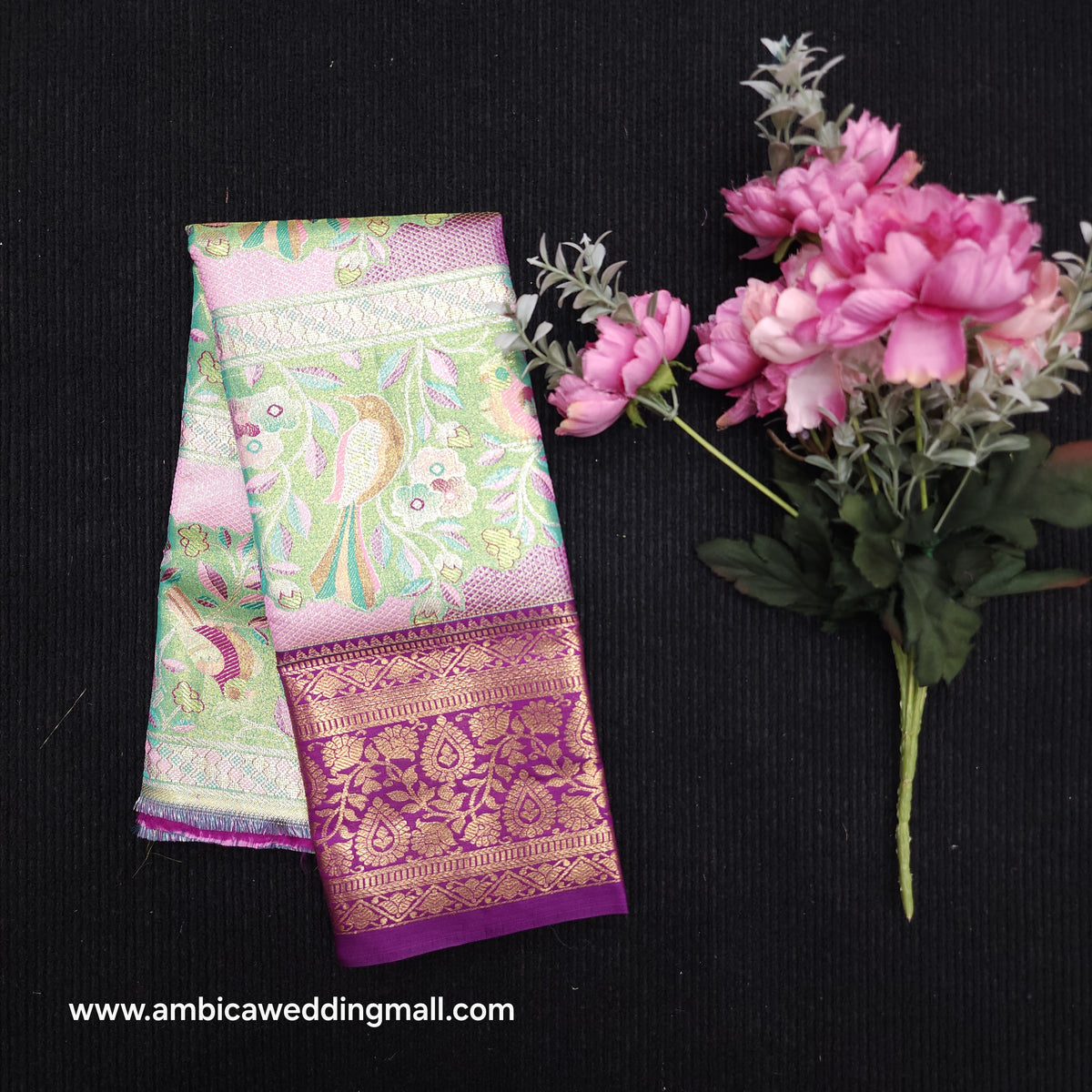 Kanchi Pattu Mix Lehengas [0 To 1.5 Years]