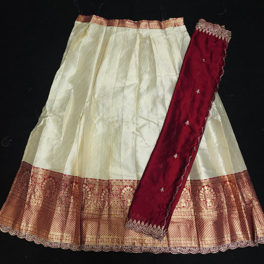 Banaras Fancy Half Saree