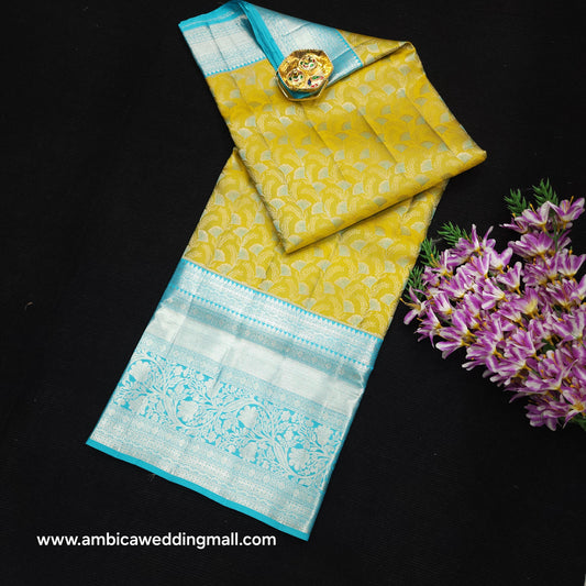 Pure Resham Bridal Kanchi Pattu Handloom Saree
