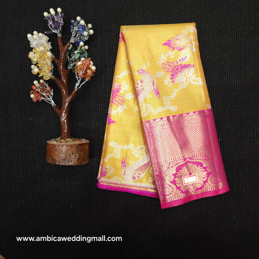 Kanchi Pattu Mix Lehengas [0 to 1.5 Years]