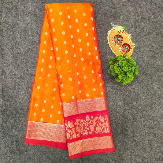 Kanchi Pattu Handloom Butta Sarees