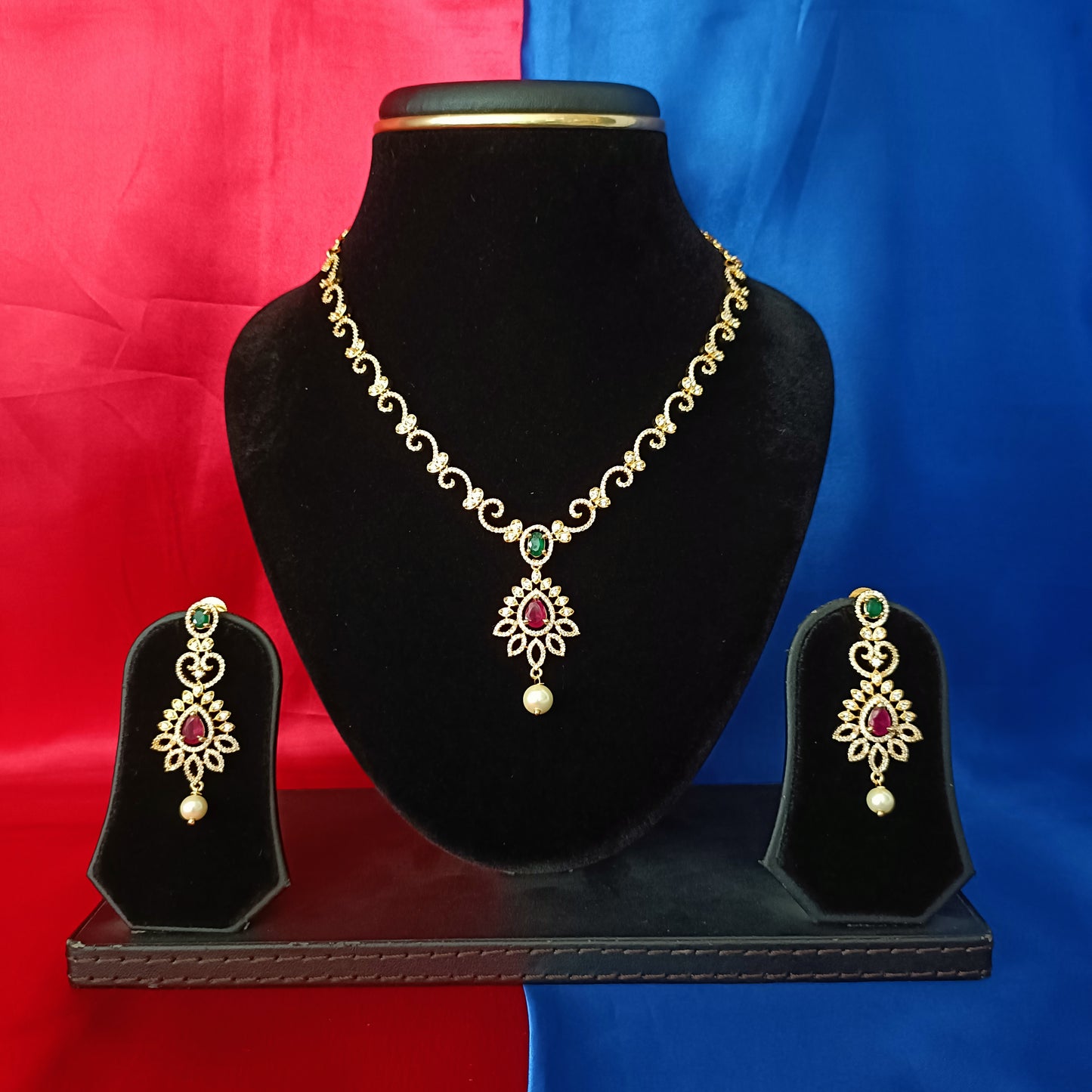 Beautiful CZ Short Necklace