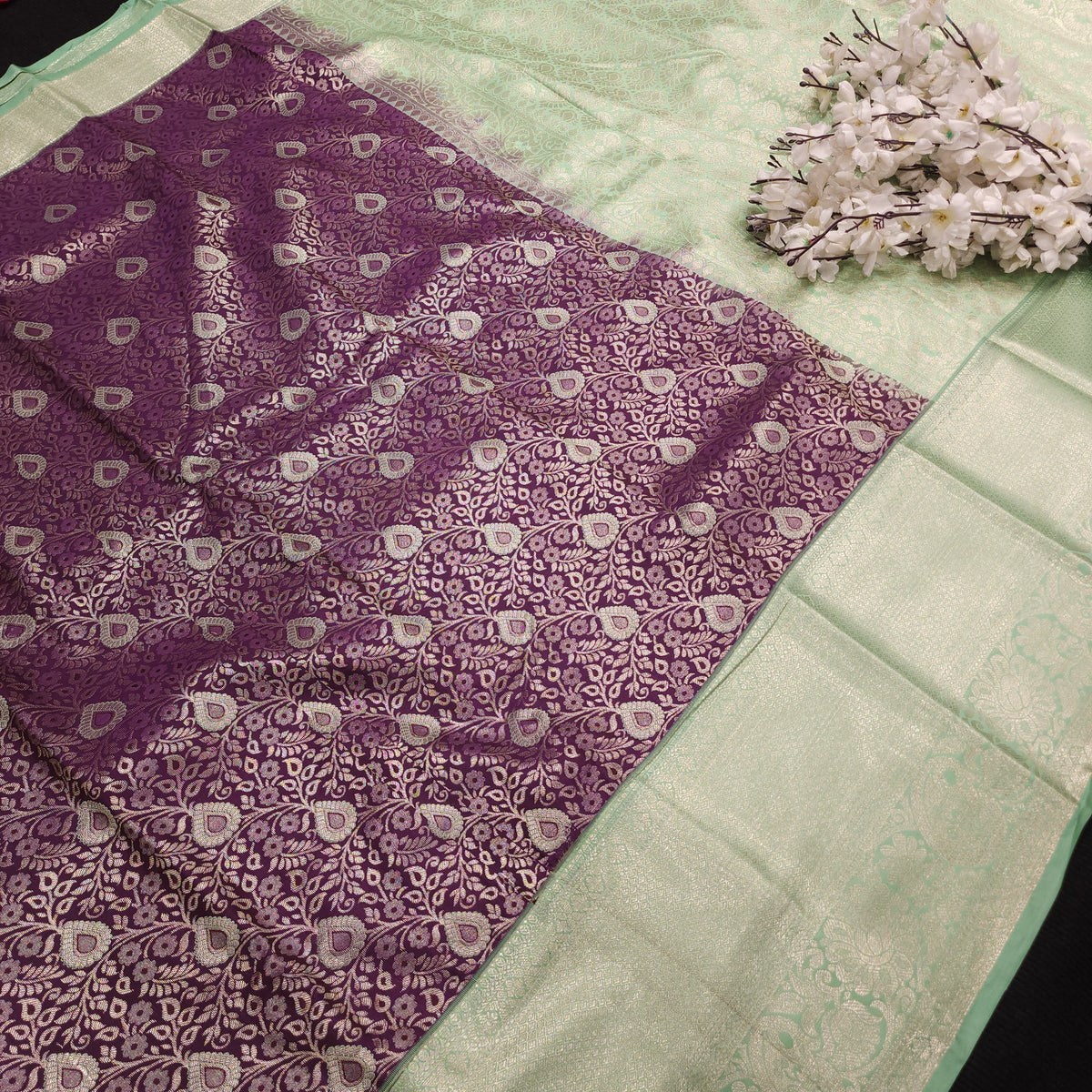 Semi Kanchi Pattu Sarees✨️