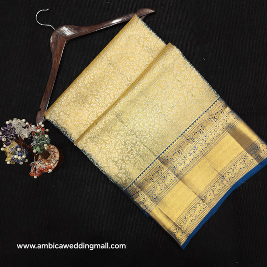 Pure Handloom Kanchi Pattu Bridal Saree
