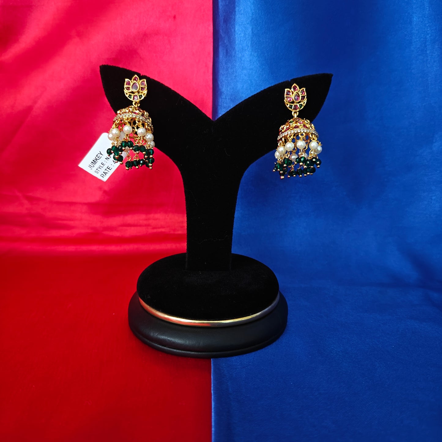 Beautiful Jadau Kundan Jhumki